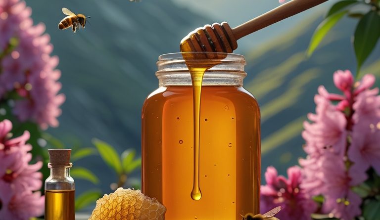 Dwaj górscy opiekunowie miodu, którzy zakręcają w głowie