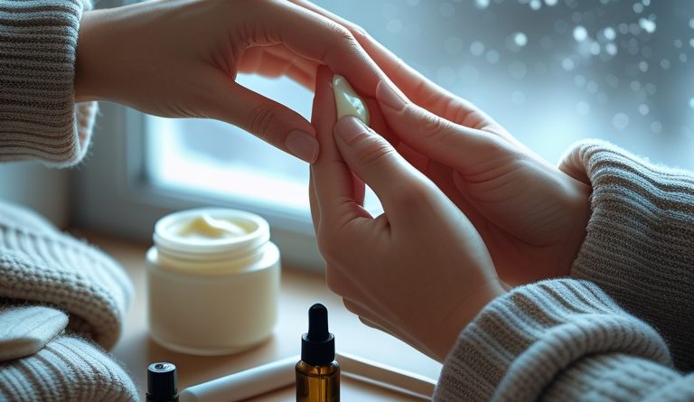 Poranna pielęgnacja rąk po odmrożeniach